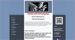 Desktop Screenshot of hottenrott-heizungsbau.de